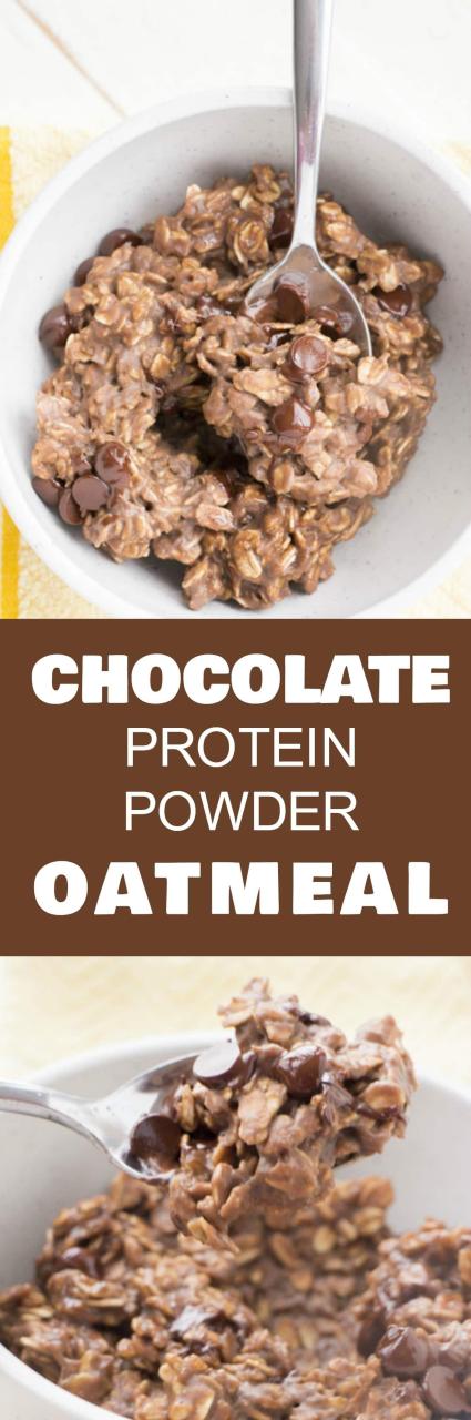 Healthy Recipes Made With Protein Powder