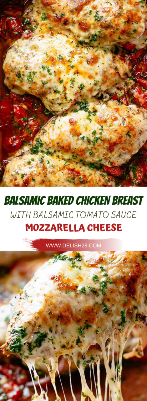 Healthy Baked Chicken Breast Recipes With Tomato Sauce