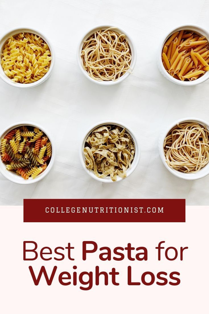 Healthiest Pasta For Weight Loss