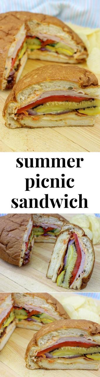 Summer Picnic Sandwiches