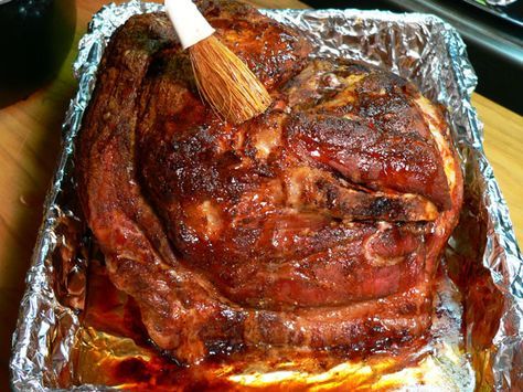 Smoked Pork Picnic Roast Recipe