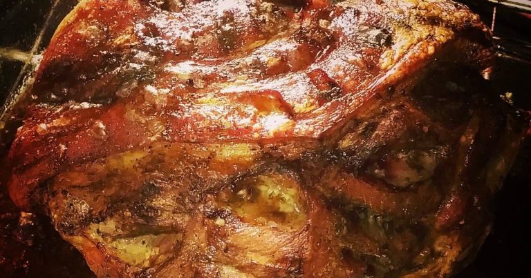 Smoked Pork Shoulder Picnic Roast Recipe