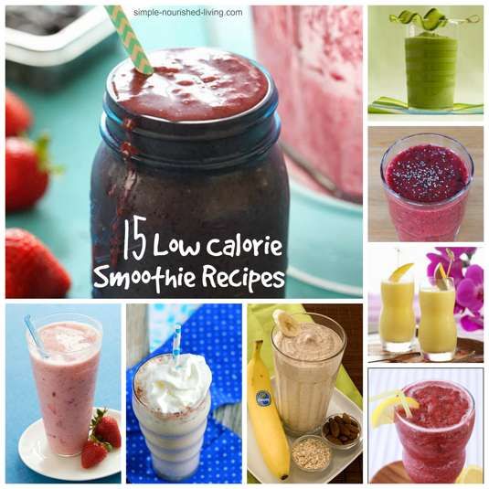 Healthy Low Calorie Breakfast Smoothie Recipes
