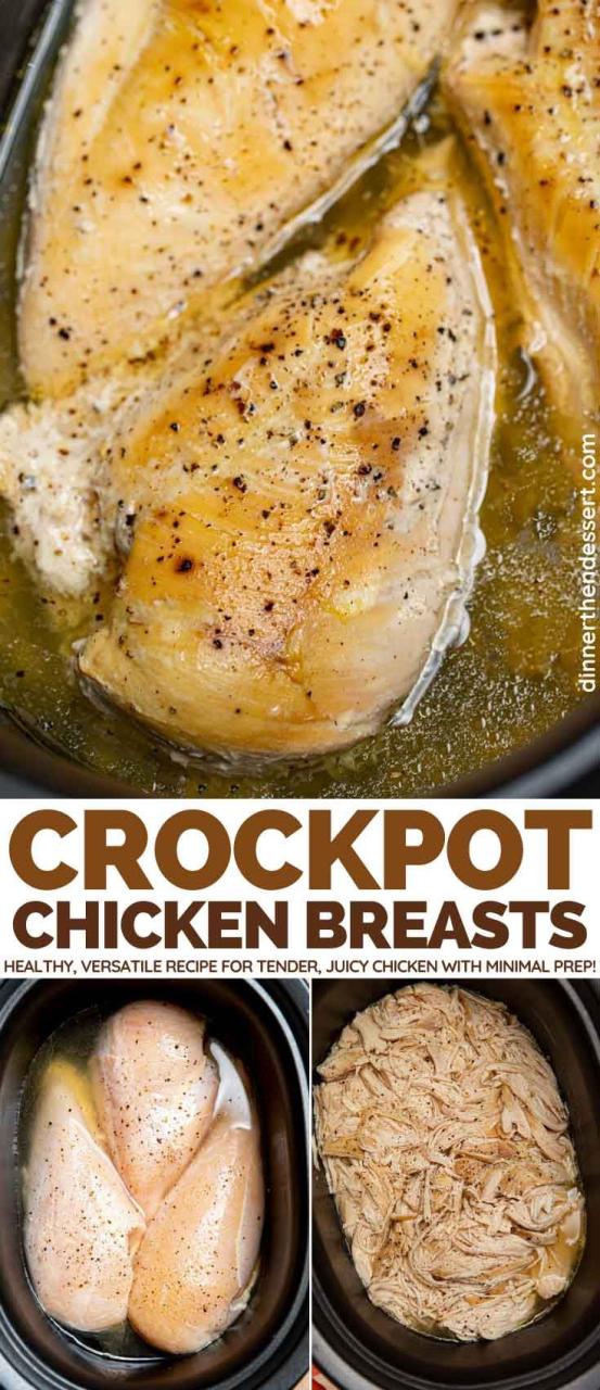 Healthy Crockpot Boneless Chicken Breast Recipes