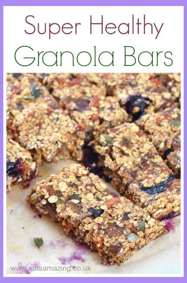 Healthy Homemade Granola Bars For Weight Loss