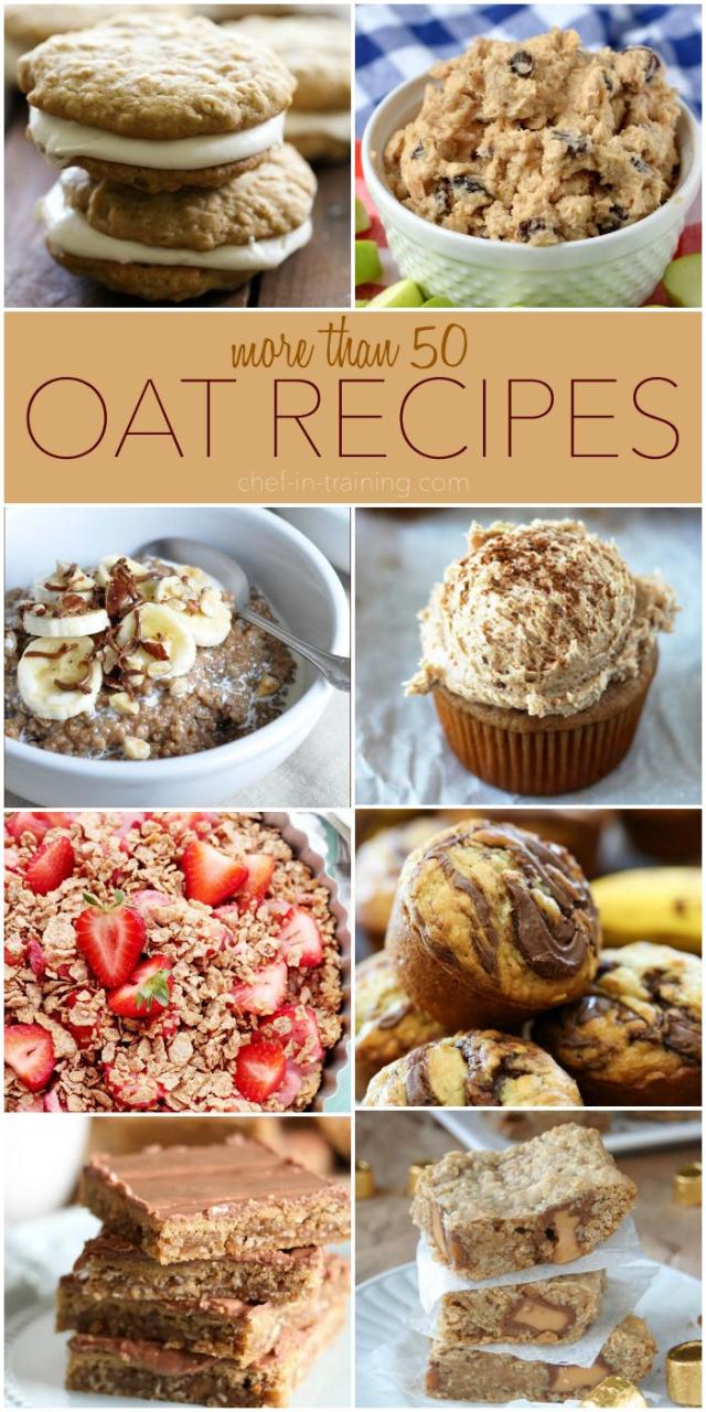 Healthy Dessert Recipes With Oats