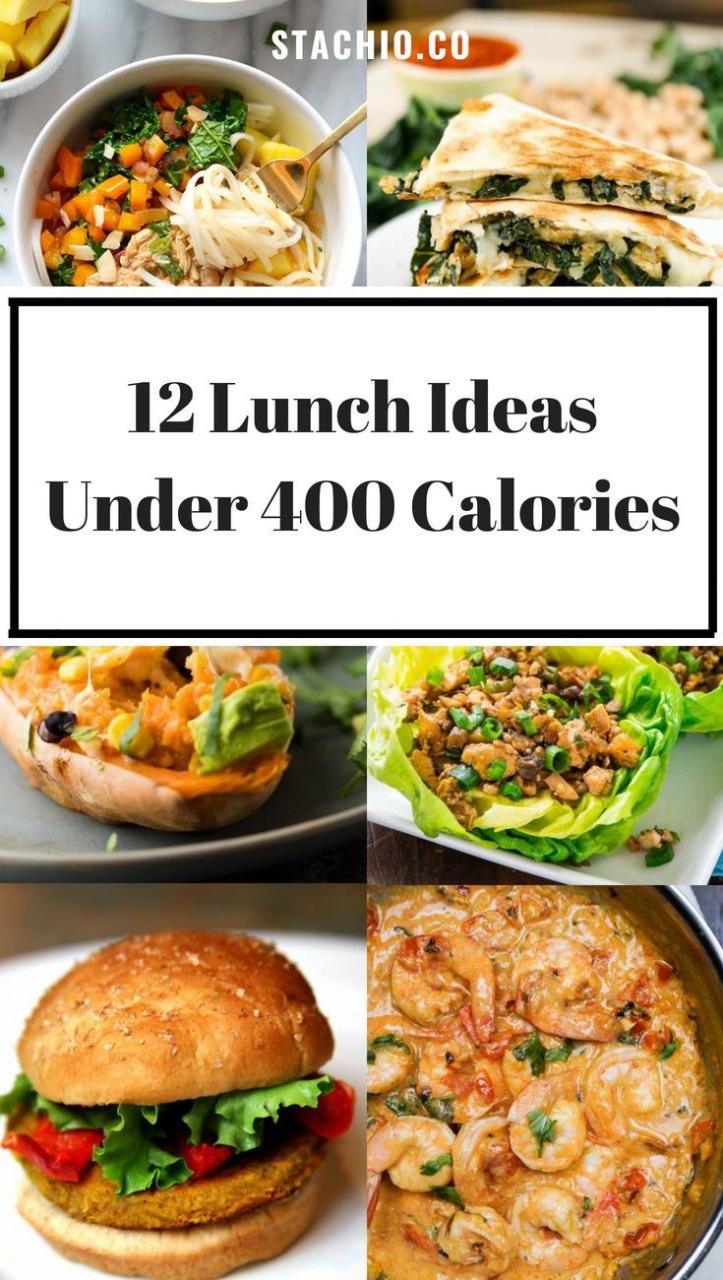 Healthy Lunch Ideas Low Cal
