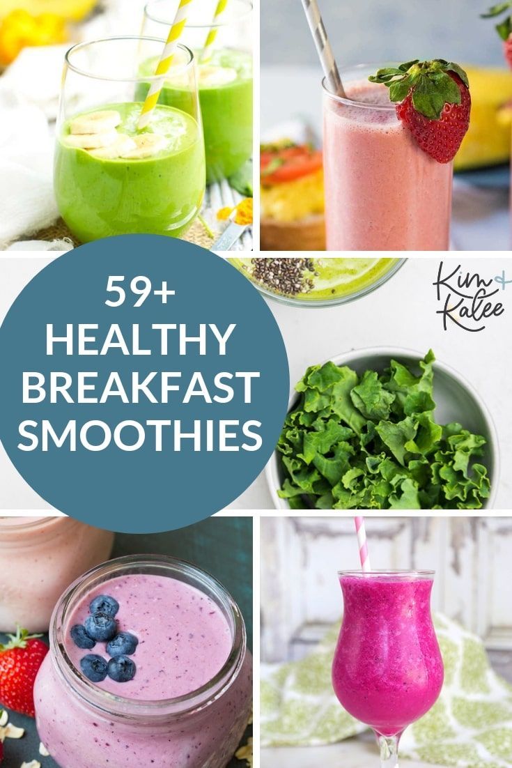 Healthy Morning Smoothies With Protein