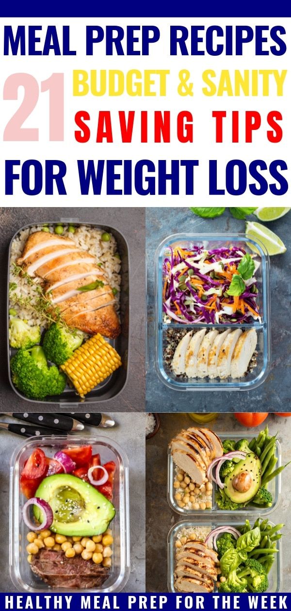 Healthy Meal Prep Recipes To Lose Weight