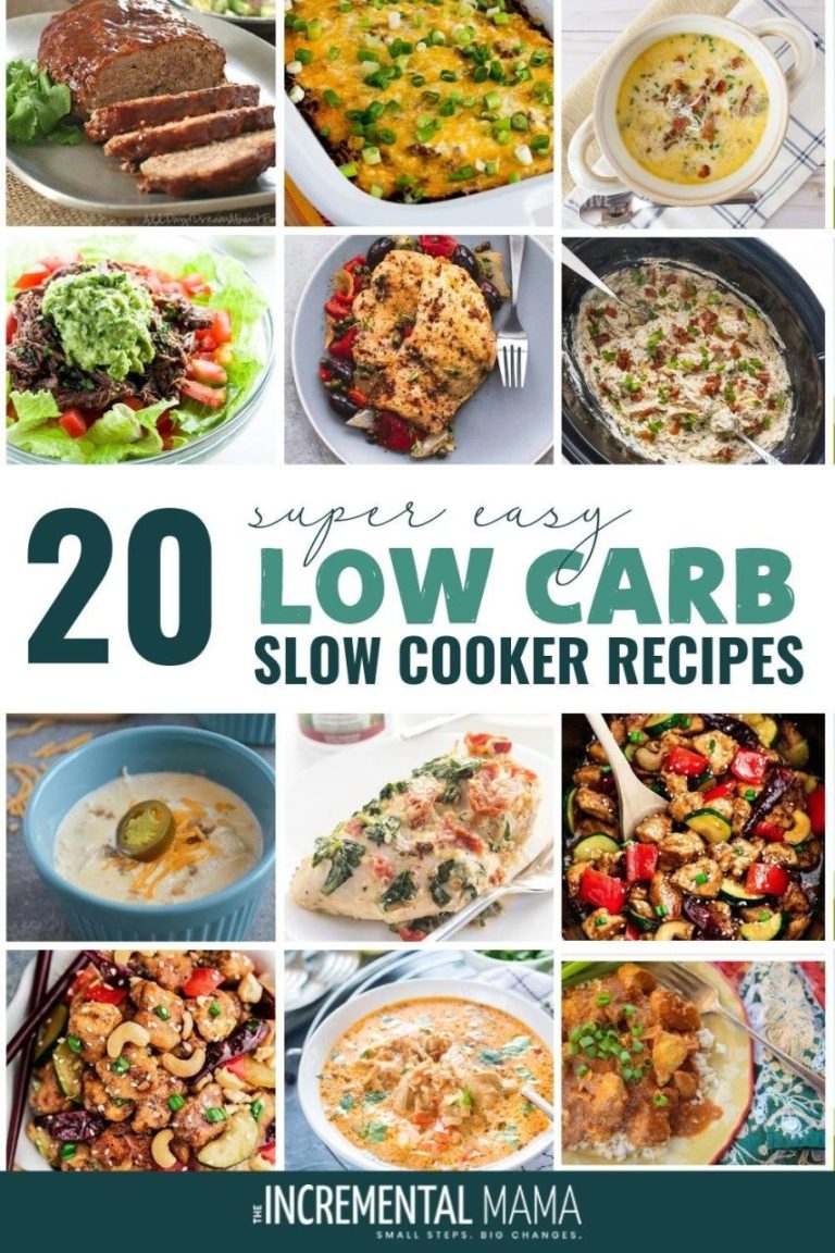 Healthy Low Carb Slow Cooker Meals