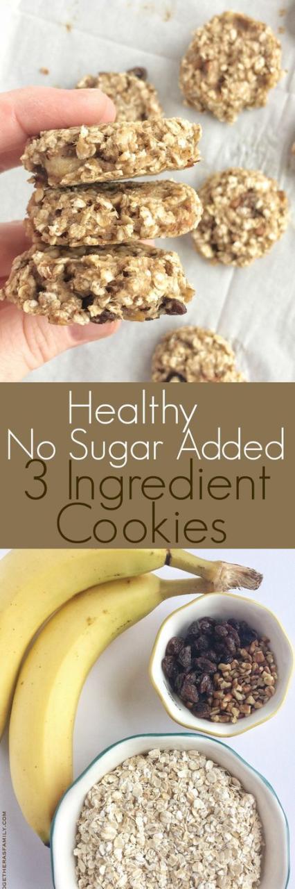 Healthy Cookie Recipes No Sugar