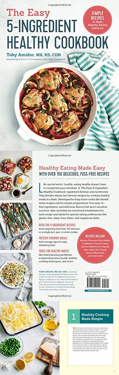Healthy Eating Easy Recipe Books