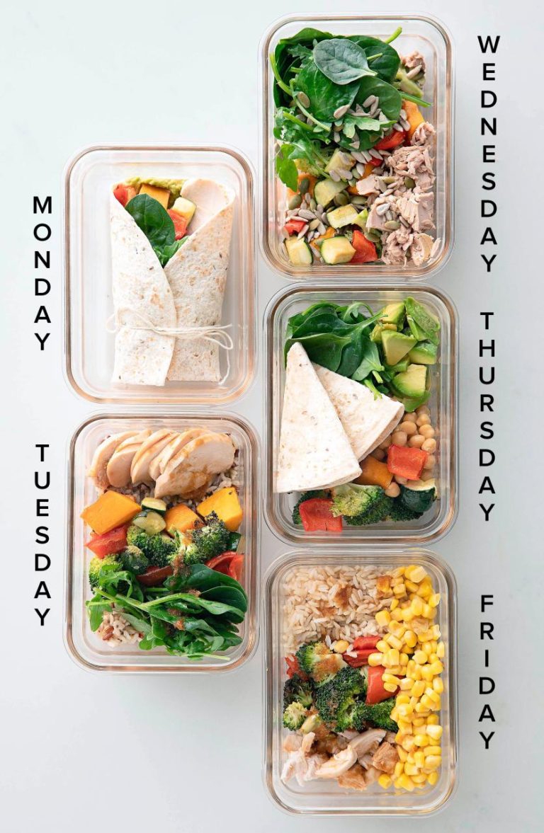 Healthy Food Prep Ideas For Lunch