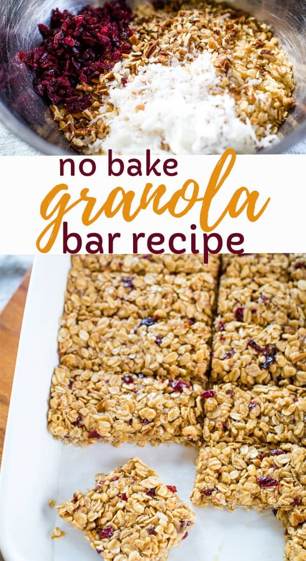 Healthy Granola Bars Recipe Baked