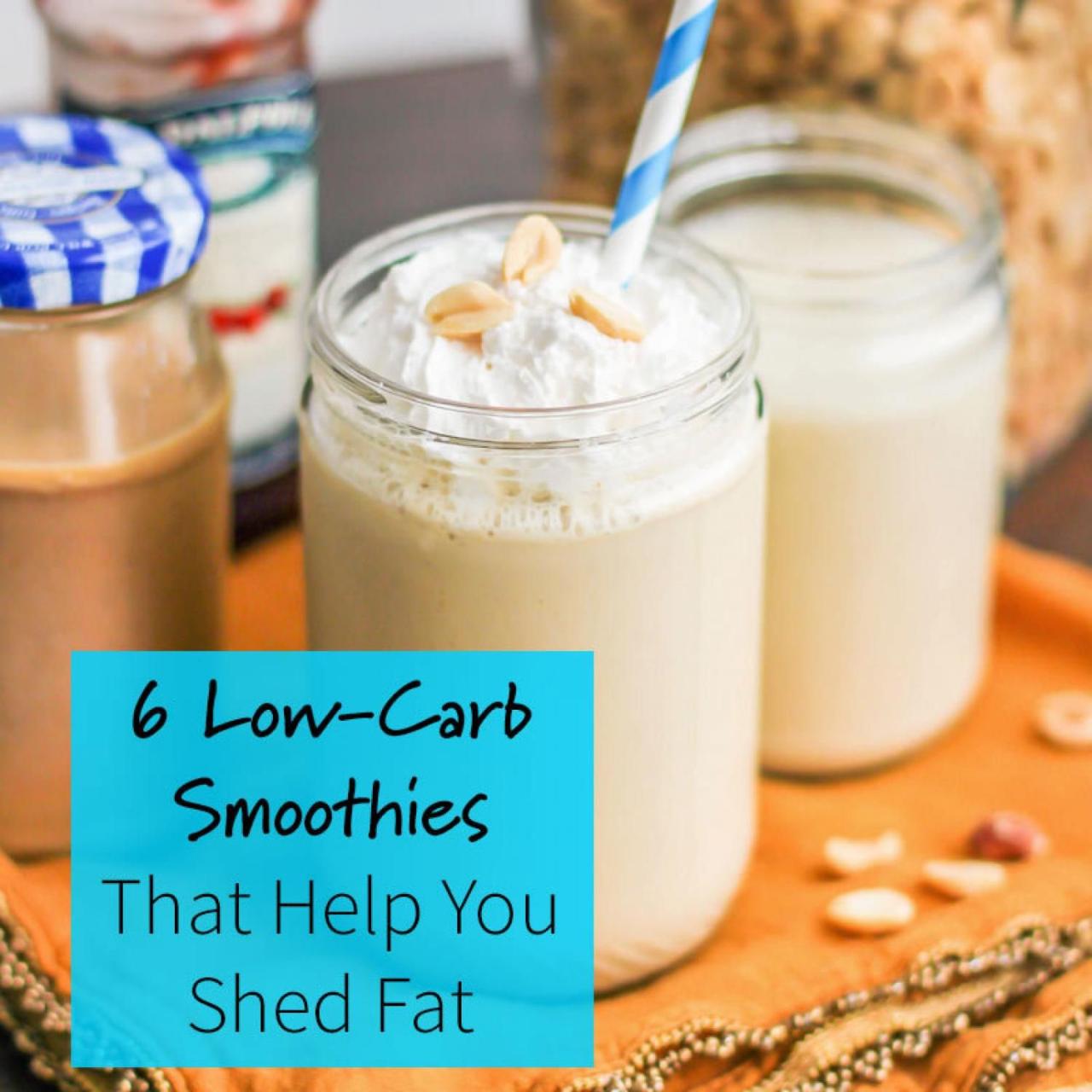 Low Sugar High Protein Breakfast Smoothies