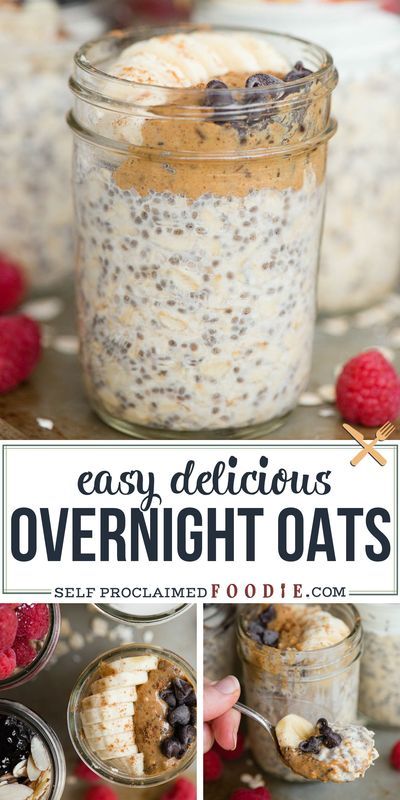 Overnight Oats Healthy Toppings