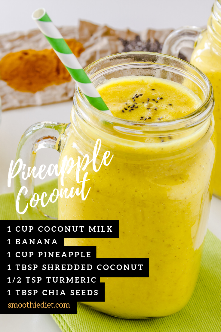Pineapple Smoothie Recipe To Lose Weight