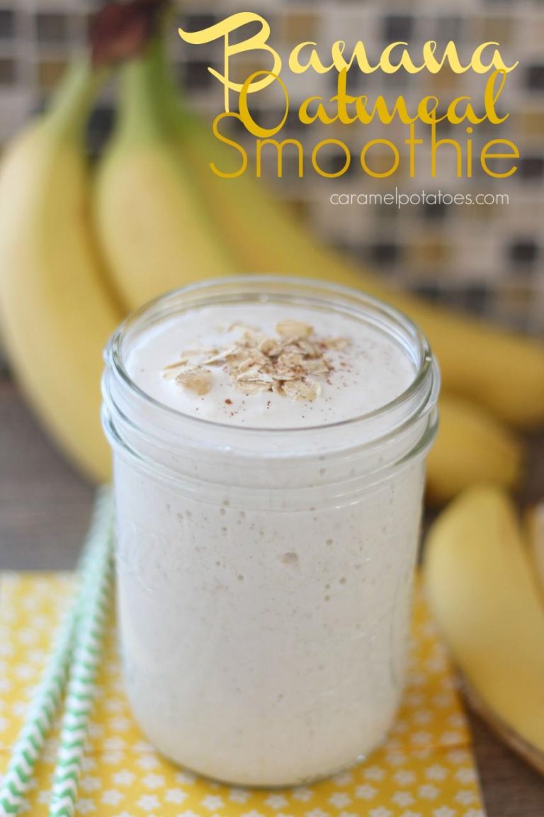 Protein Breakfast Smoothies With Oats