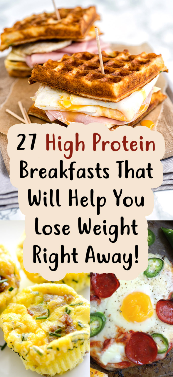 Protein Breakfast Foods For Weight Loss