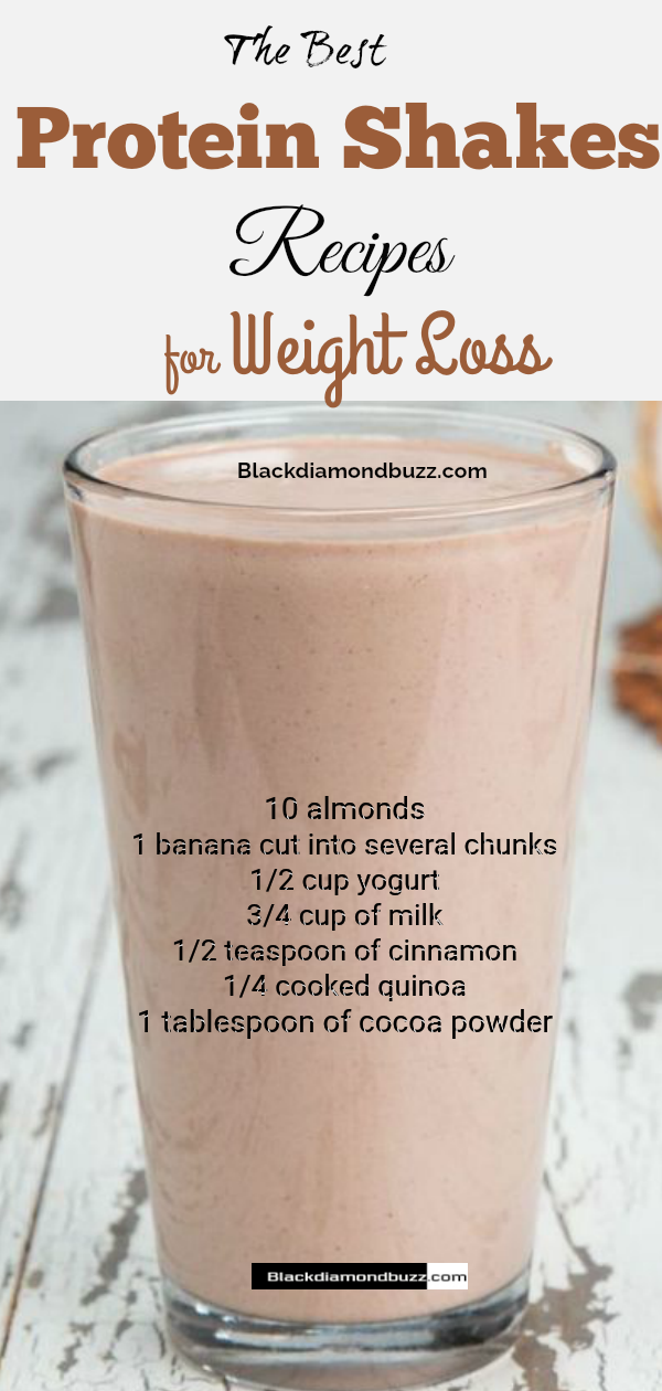 Protein Shake Recipes Weight Loss