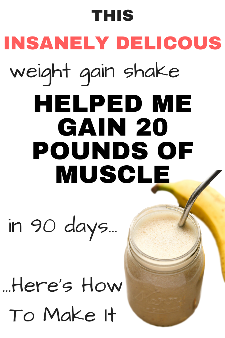 Protein Shakes Recipe For Weight Gain