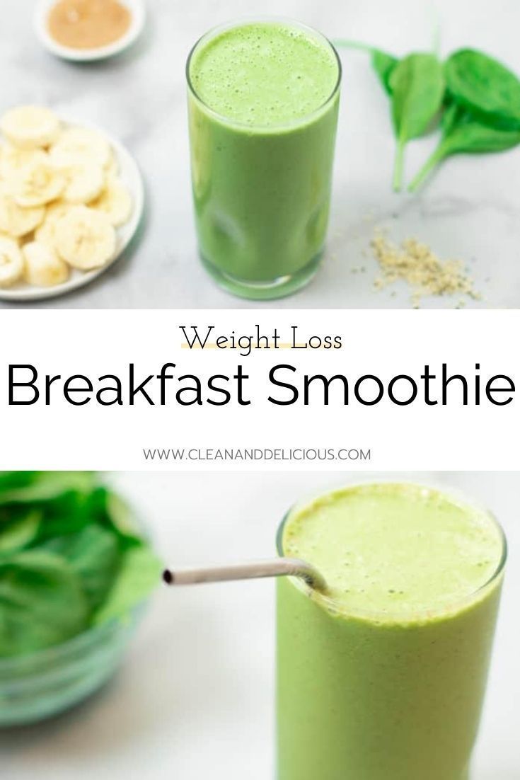 Morning Green Smoothie For Weight Loss