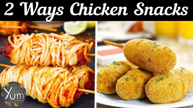 Quick Chicken Snacks Recipes Indian