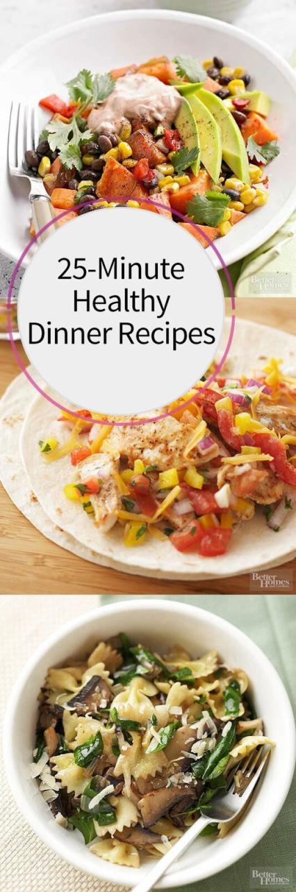 Quick Healthy Meals To Make For Dinner