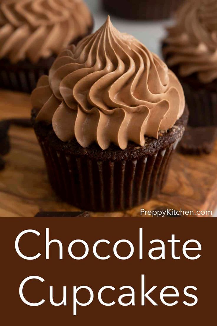 Easy Moist Chocolate Cupcake Recipe