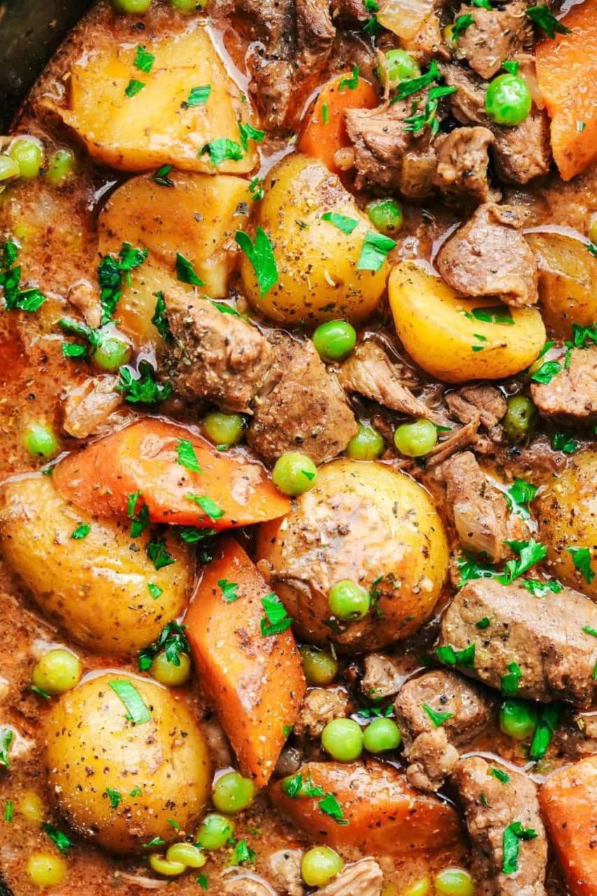How To Cook Beef Stew In A Slow Cooker