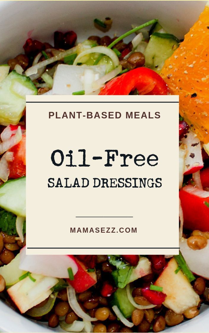 Healthy Salad Dressing Recipes Without Oil