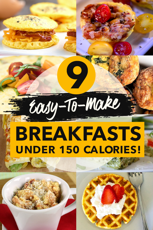 Low Calorie Breakfast Ideas Easy