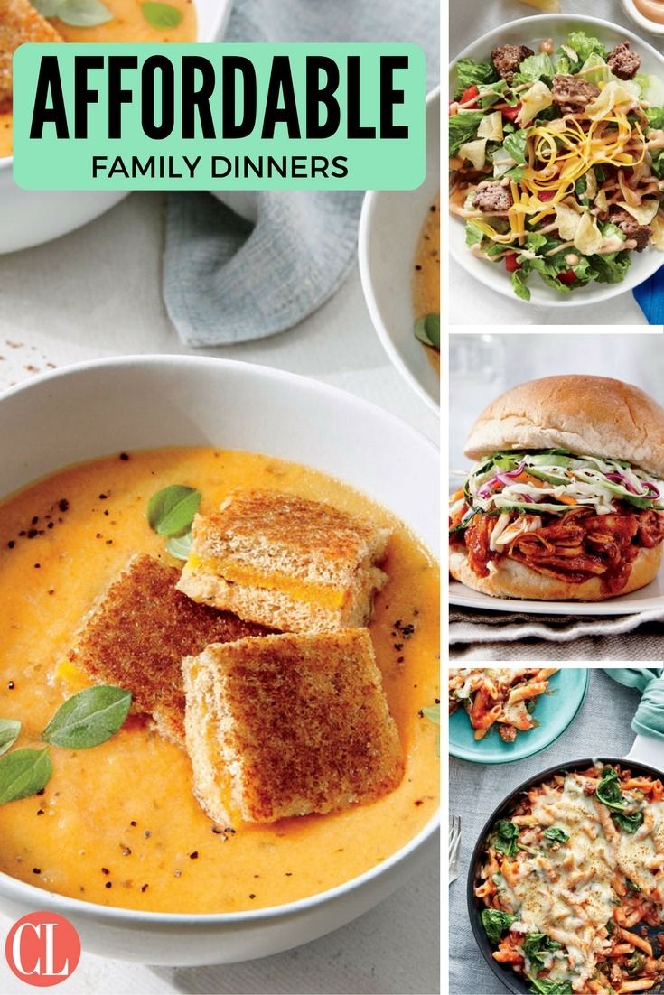 Budget Friendly Dinners For One