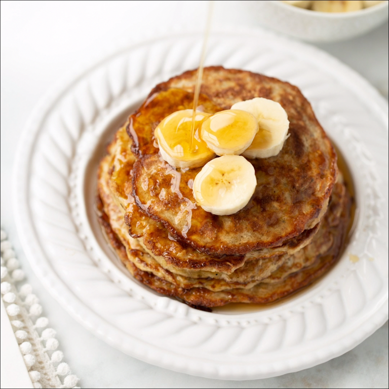 Healthy Pancakes Banana Egg