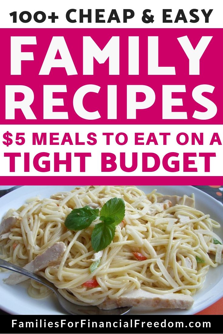 Cheap Easy Meals To Feed 100