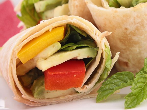 Healthy Vegetarian Wraps For Weight Loss