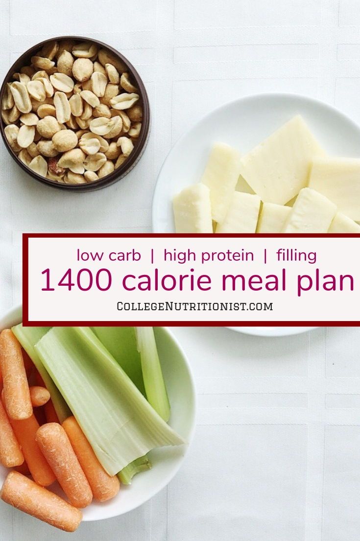 1400 Calorie A Day Meal Plan
