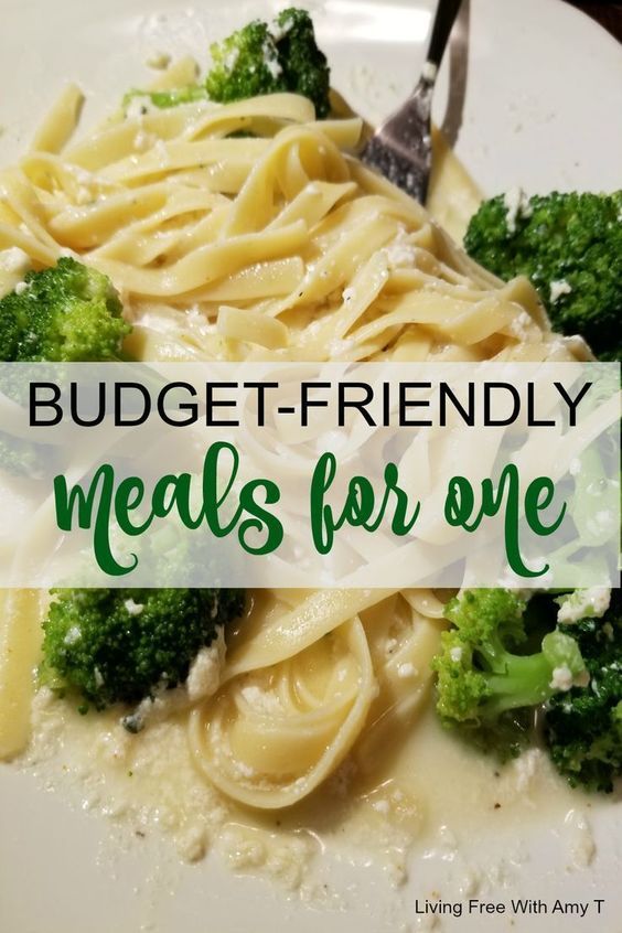Cooking For One Recipes On A Budget