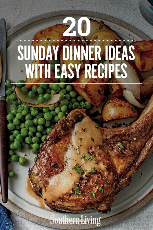Sunday Family Dinner Ideas