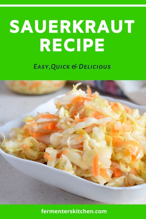 Quick Sauerkraut Recipe