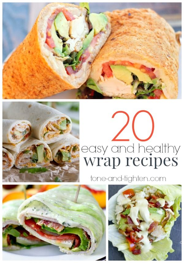 Healthy Wraps Recipe