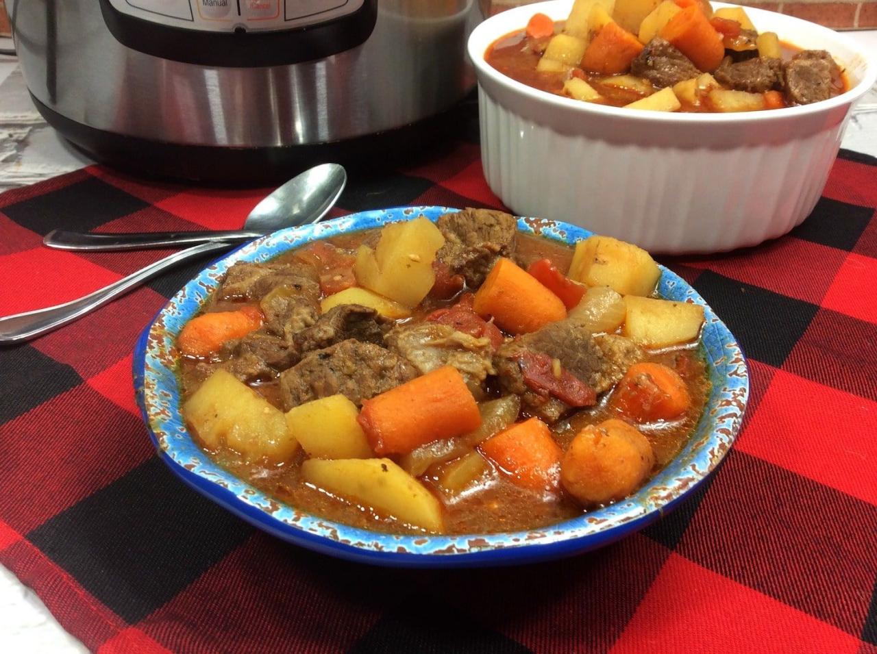 How To Cook Beef Stew In Instant Pot