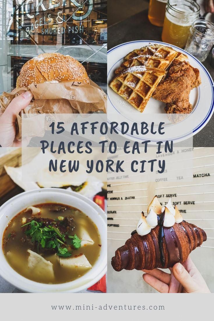 Affordable Dinners Nyc