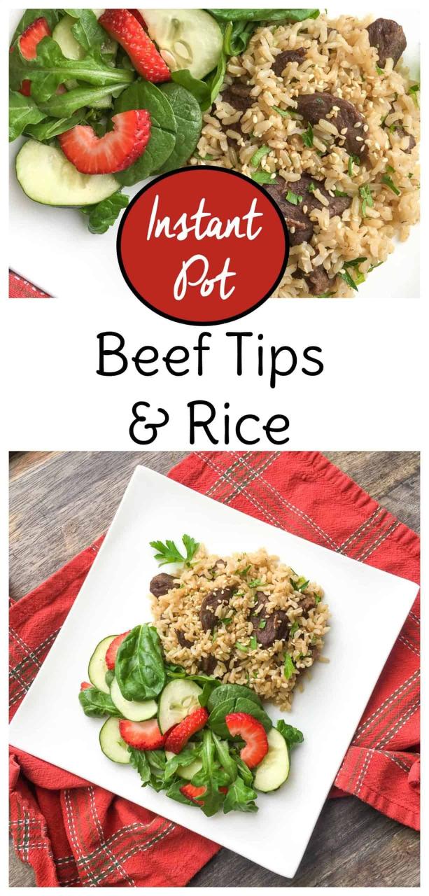 How To Cook Beef Tips And Rice In An Hour