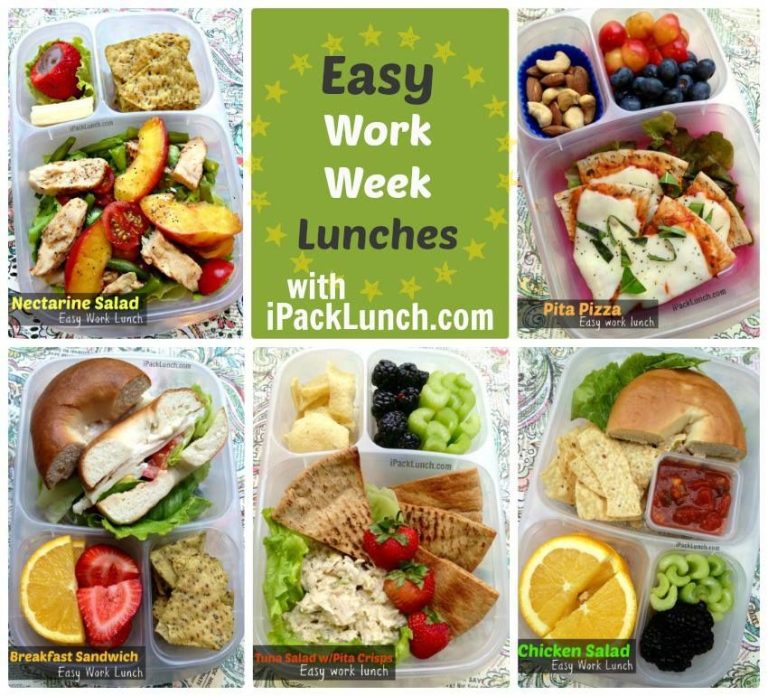 Homemade Lunch Ideas For Work
