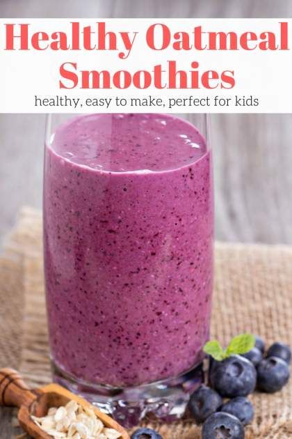 Healthy Smoothie Recipes With Oats