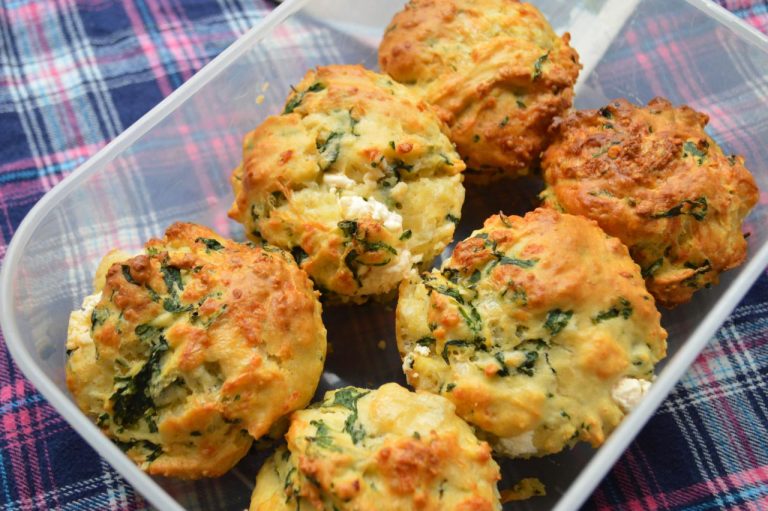 Low Calorie Savory Breakfast Muffins