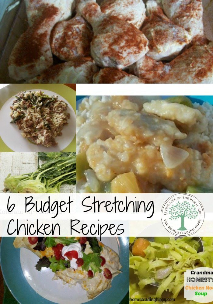 Budget Stretching Chicken Recipes