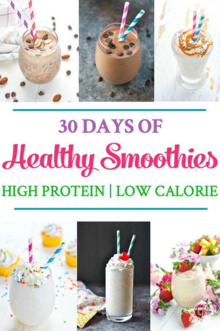 Healthy Smoothie Recipes High Protein