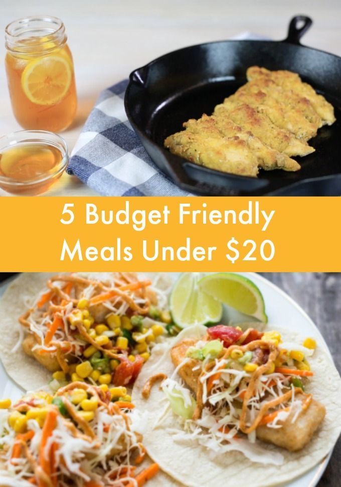 Cheap Easy Meals Under $20